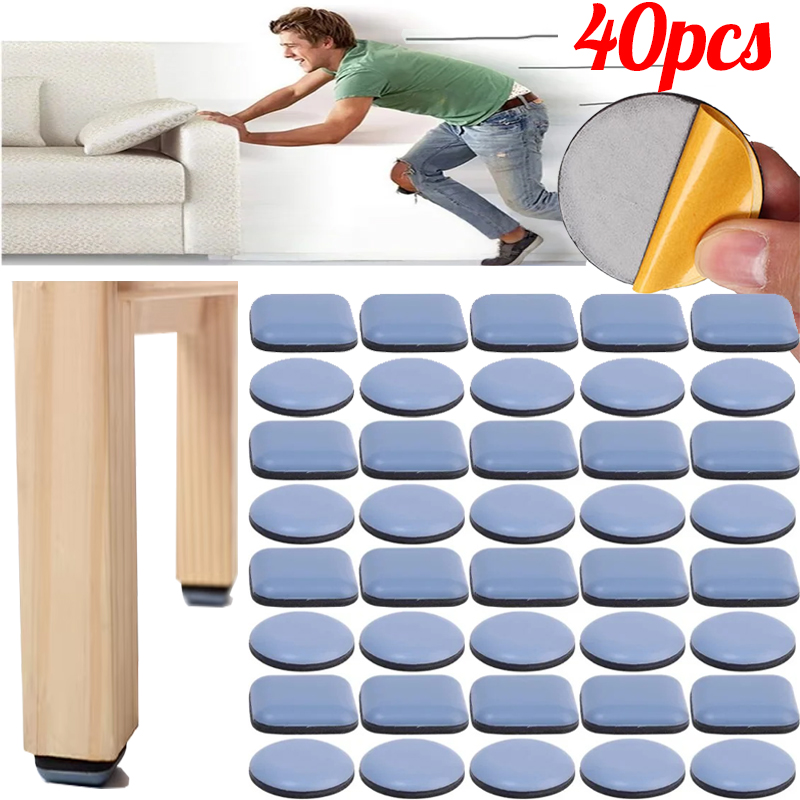 Furniture Foot Pad - Almohadillas deslizantes de teflón, juntas deslizantes