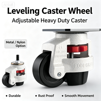 Furniture Leveling Hardware - Rueda niveladora de alta resistencia 40F