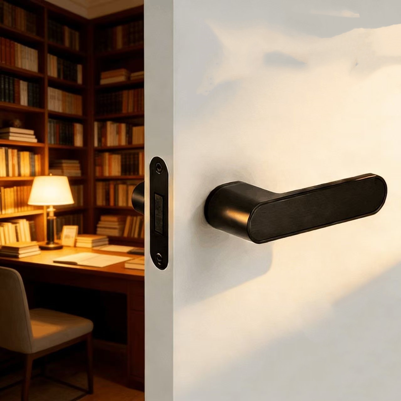 Zinc Furniture Hardware - Manija de Puerta de Aleación de