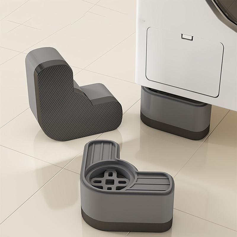 Furniture Foot Pad - Almohadillas antivibración antideslizantes, silenciosas, universales, soporte