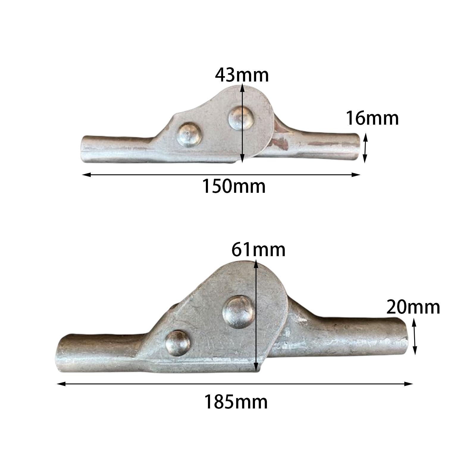 Furniture Leveling Hardware - Bisagra de 2 piezas para sofá,