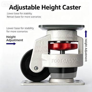 Rueda niveladora de alta resis - Furniture Leveling Hardware reseña y precio