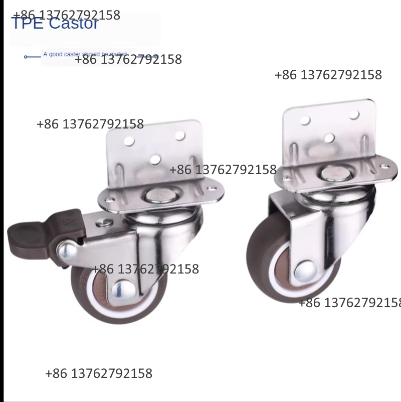 4 Ruedas Giratorias Silenciosa - Furniture Hardware Accessories reseña y precio