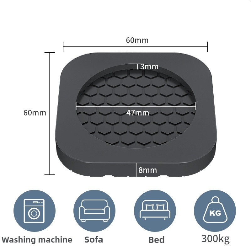 Almohadillas antivibración par - Furniture Foot Pad reseña y precio
