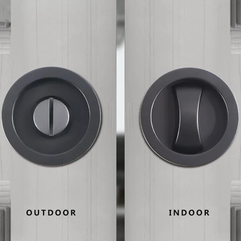 Cerradura de puerta corredera, - Zinc Furniture Hardware reseña y precio