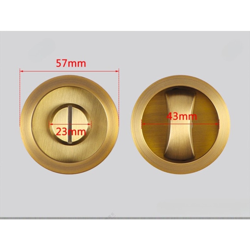 Cerradura de puerta corredera, - Zinc Furniture Hardware reseña y precio
