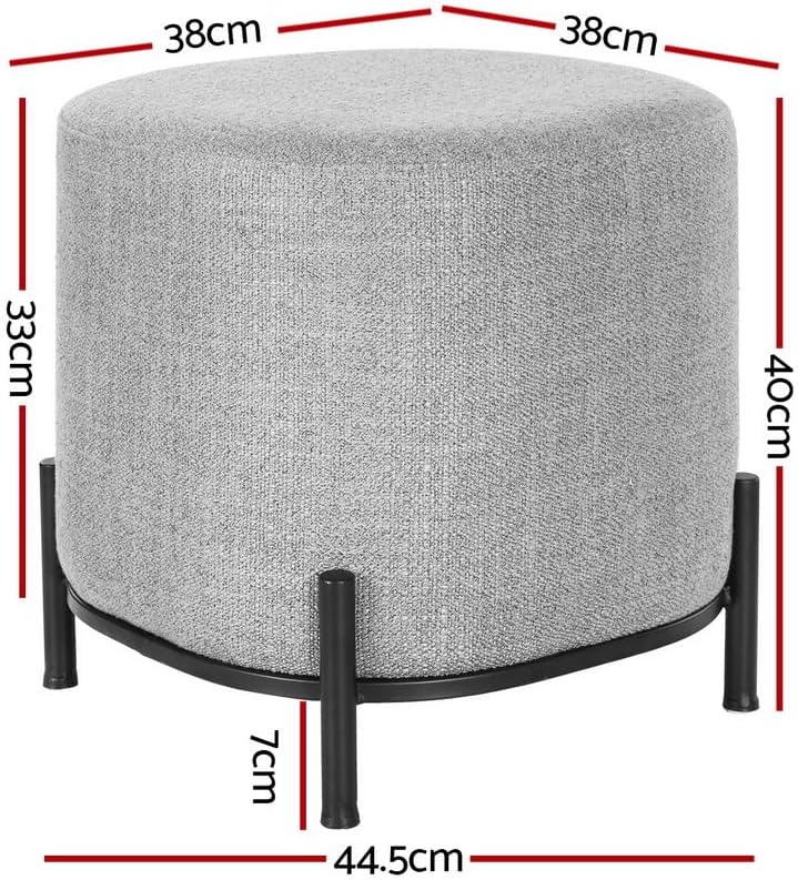 **/Ottoman, Reposapiés redondo - Furniture Foot Pad reseña y precio