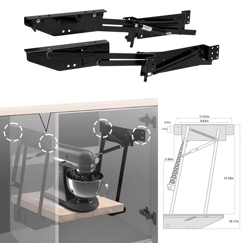 Herrajes para Soportes de Elev - Furniture Hardware Accessories reseña y precio