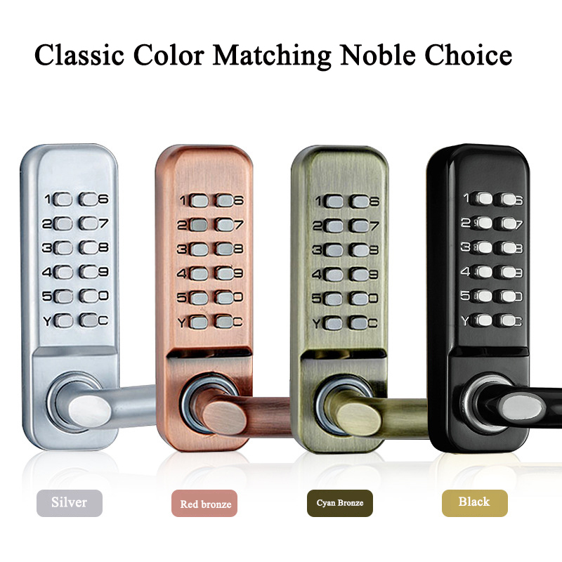 Cerradura mecánica sin llave c - Zinc Furniture Hardware reseña y precio