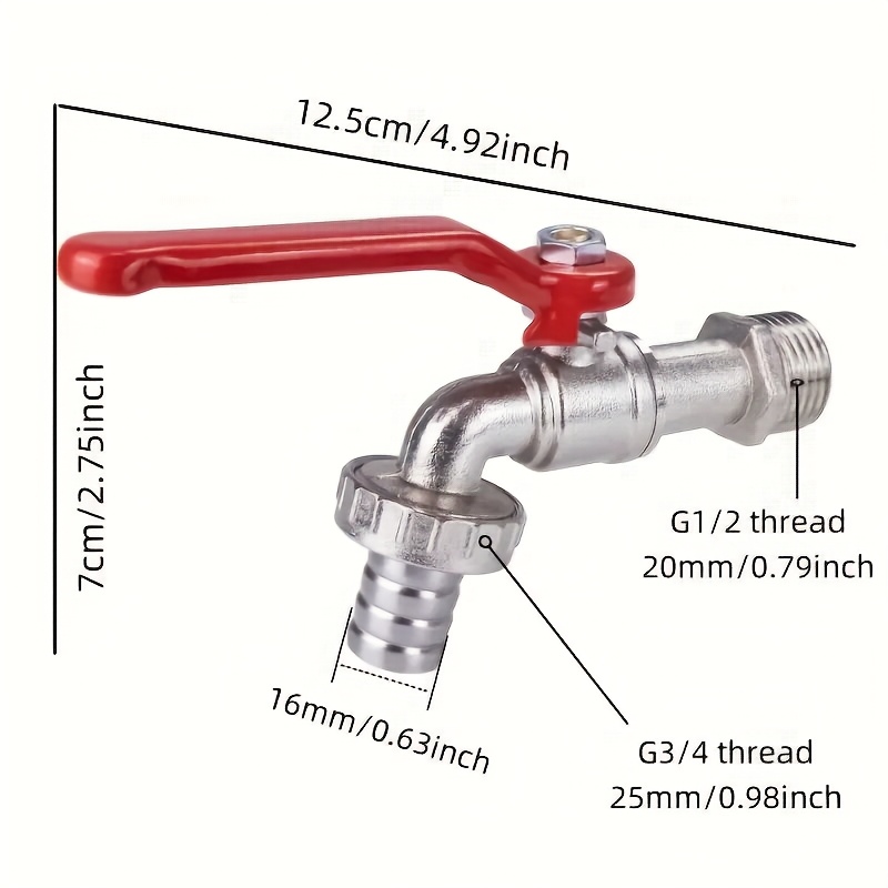 Grifo Exterior de Alto Flujo G - Zinc Furniture Hardware reseña y precio