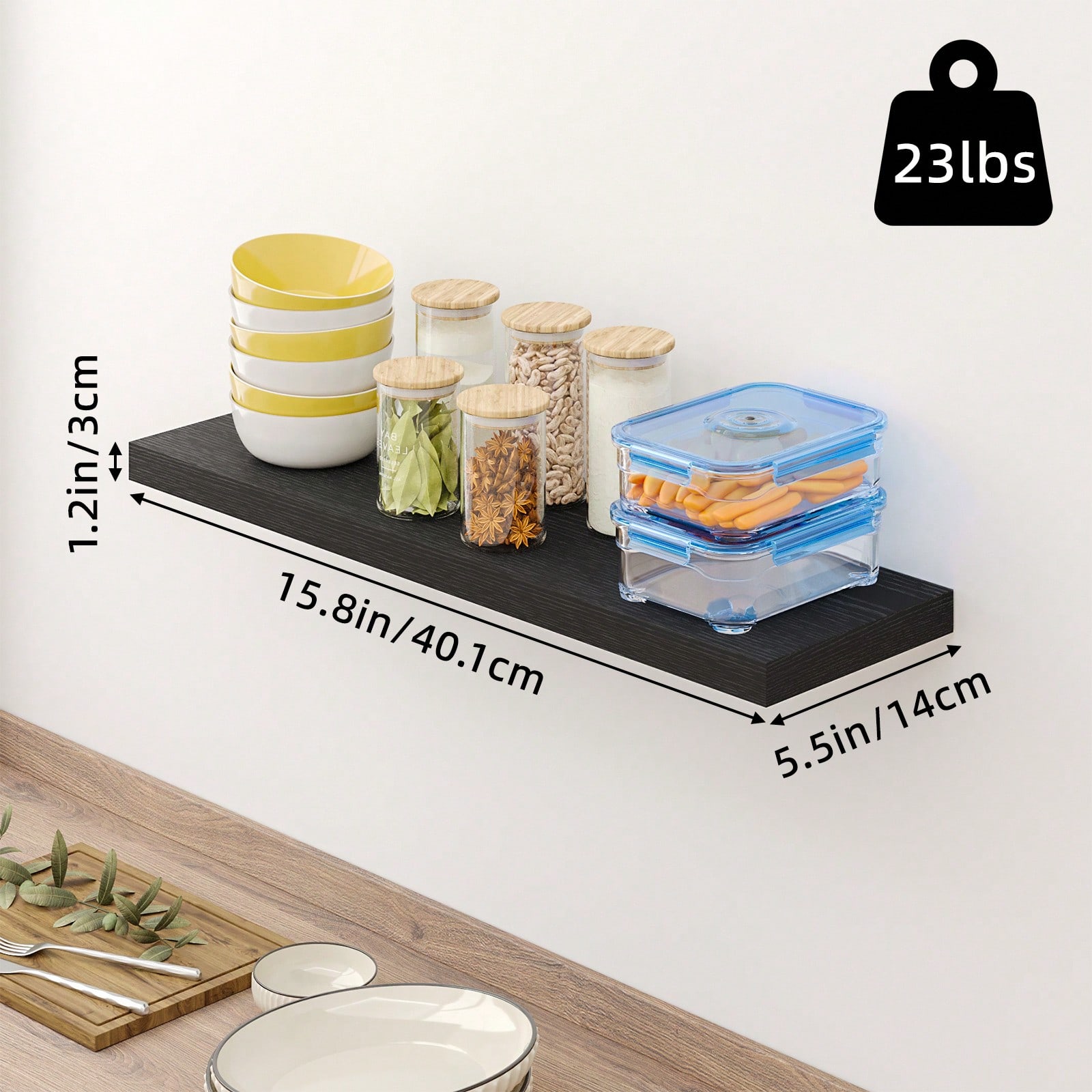 Paquete de 4 Estantes Flotante - Shelf Bracket Pair reseña y precio