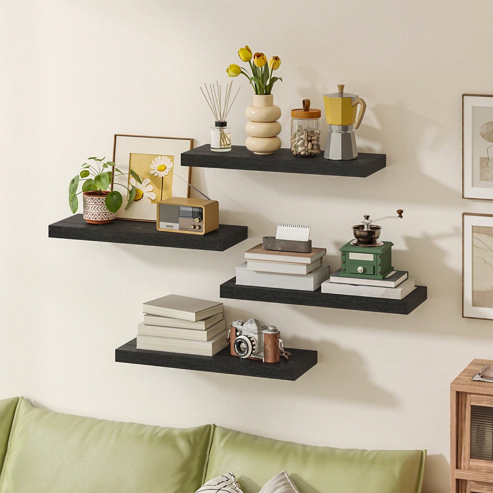 Paquete de 4 Estantes Flotante - Shelf Bracket Pair reseña y precio